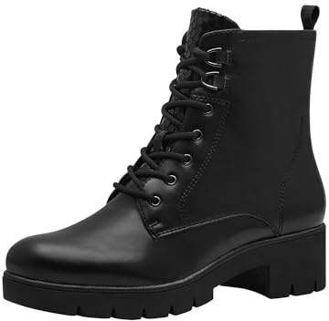 Tamaris Damen Stiefel Vegan schwarz 40