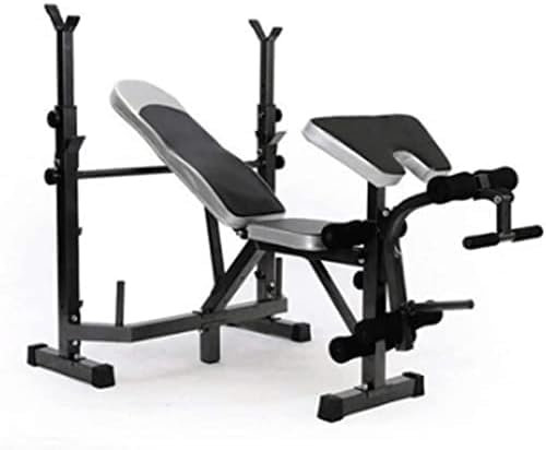Supporto professionale per squat e allenamento della forza, per sport domestici, squat, panca a pressione libera, attrezzatura da palestra per la casa, carico massimo 299,8 kg, squat regolabile