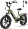ECORUSH ECO R6 E Bike Mountainbike, E-Bike mit 48V/15,6Ah Lithium-Akku, Hochfester Körper, 20×4,0 Zoll Fat Tire, 7-Gang, LCD-Display, 250W Motor & 25Km/h Elektrofahrräder für Herren und Damen