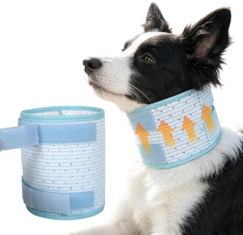 Hundhalsband , läcker, justerbar krage | Mjuk hals för hundar för lindring lämplig för veterinärbesök hemma och utomhus