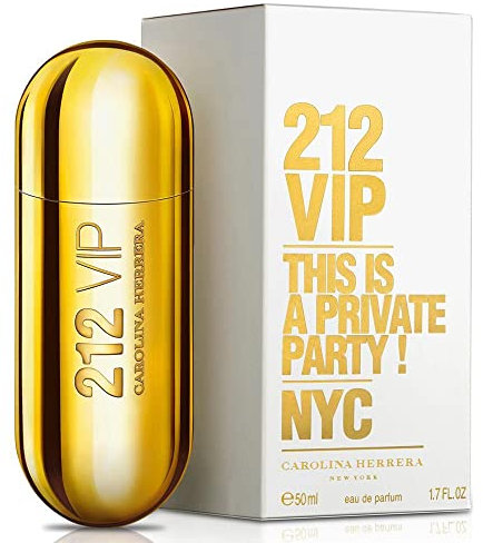 Carolina Herrera 212 VIP Women EDP Spray 80.0 ml, 1er Pack (1 x 80 ml), weiß