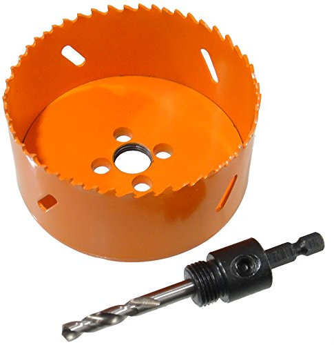 Rexxer HSS BiM Lochsäge Ø 92 mm für Metall, Holz, Inox