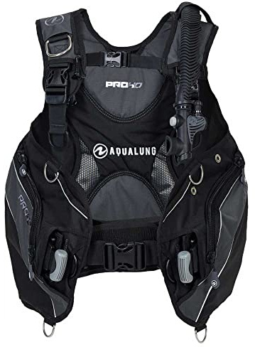 Aqua Lung Pro HD kamouflagejacka svart/grå, storlek: M