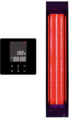 Infrarotstrahler InfraROTmed 500W + icon 1 Touch Steuerung, Tiefenwärme Vollspektrumstrahler für Sauna und Infrarotkabine, zum Nachrüsten oder Selberbauen