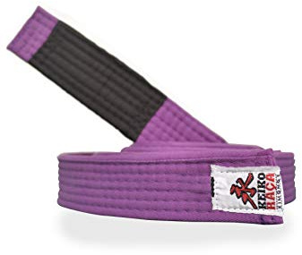 KEIKO SPORTS Brazilian Jiu Jitsu Belt (Purple, A2)