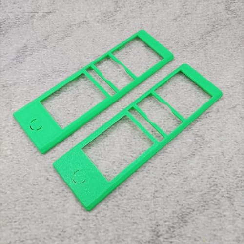 ULEIVA Alloggiamento di ricambio, 2 pezzi, verde, compatibile con AVM FritzFon C5, guscio superiore (verde)