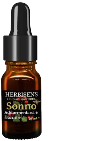 HERBISĒNS Sömn eteriska oljor, naturlig vila, 10 ml med kamomill och bergamott
