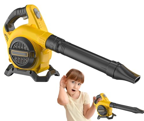 Blower Foglie di Giocattoli per - Pulizia Esterna Set per Il Divertimento del Giardino con Effetto Sonoro | Modello di Batteria per Il Gioco d'Autunno con Funzione Vento per