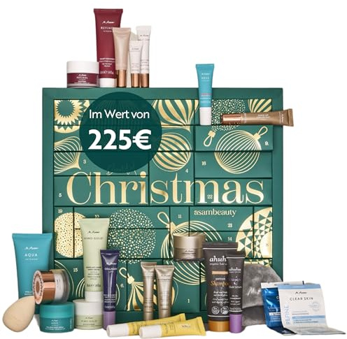 M. Asam Asambeauty Adventskalender 2025 – Make-up Adventskalender 2025 im Wert von 225 €, mit 24 Beauty-Überraschungen, Beauty Weihnachtskalender mit Skincare, Haarpflege & Körperpflege