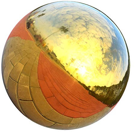 SM SunniMix Gartenkugel Dekokugel Edelstahlkugel, für Innen/Außen Deko, 100 mm