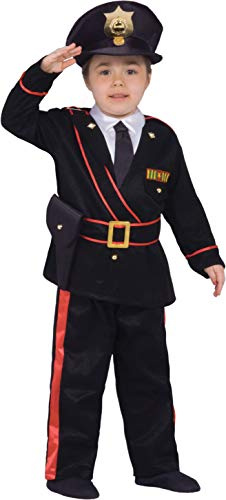 Ciao Maresciallo Carabiniere Costume Bambino Size 3-4 Years (89 cm), Nero