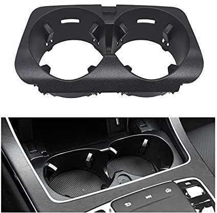 KASturbo Portavasos W205, Soporte Botella Consola Central para Mercedes Clase C E W213 A2056800691
