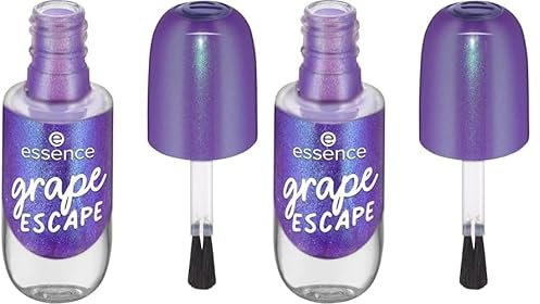Essence Cosmetics Gel Nail Colour Esmalte De Uñas, De Larga Duración, Expresión Del Resultado, Secado Rápido, Brillante, Color Intenso, 8 ml (Paquete de 2)