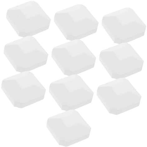 BESTOYARD 10pcs Grill Briquettes Replacement Parts Cordierite Briquettes for Gas Grill BBQ Self Cleaning Heat Resistant Enhance Cooking Quality