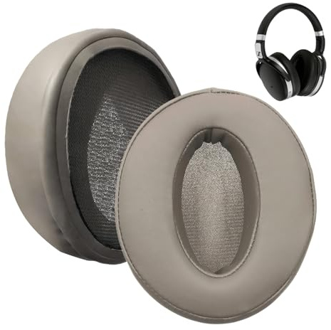 Ersatz Ersatzpolster Ohrpolster für Sennheiser HD4.50, HD4.50BT, HD 4.50BTNC, HD4.50SE, HD4.40BT, HD4.30G, HD4.20S, HD458BT, HD400S, HD 350BT,HD300 Kopfhörer (Champagner)