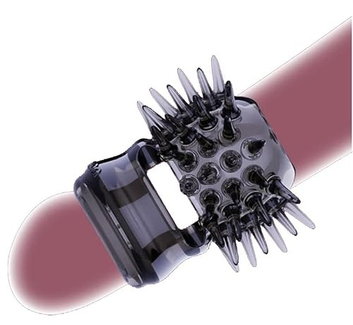 Nya Manliga Elastiska Silikon TräNingstillbehöR, Skarp Hedgehog Design, Roliga Inomhus Stretching Verktyg, Par GåVor.