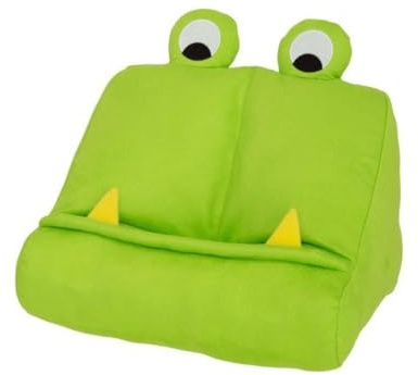 Monster Tablet Kissen | Lesekissen Leseständer | Buchhalter Buchstütze | Tablethalter iPad Ständer