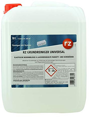 RZ Grundreiniger Universal 10 Liter für elastische Bodenbeläge & lackversiegelte Parkett- und Korkböden