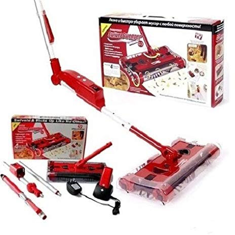 MANiASHOP® SCOPA ELETTRICA ROTANTE ASPIRAPOLVERE BATTERIA RICARICABILE ROTANTE SWIVEL G3 SWEEPER DI NUOVA CONCEZIONE