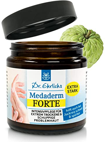 Dr. Ehrlichs Gesundkatalog Pflege Medaderm Forte - Neurodermitis Creme - Salbe für trockene Haut und Schuppenflechte - Intensiv- und Pflegebalsam 100 ml