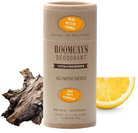 Natürlicher Deodorant-Stick für Männer, enthält Sheabutter, ausschließlich natürliche Inhaltsstoffe, hinterlässt keine Rückstände, Aluminiumfreies Deodorant - deo ohne Aluminium (1)