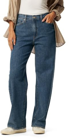 Levi Strauss Signature Gold Women's Heritage Original Wide Leg Jeans (Available in Plus), Enchanted Air, 14
