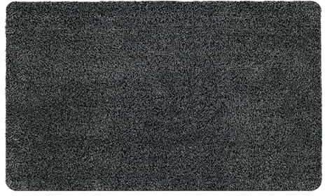 Astra Zerbino Interno Antiscivolo - Tappeto Antipolvere Sostenibile Lavabile 30°C - PVC-FREE, Easy-Care - 40x60 cm Antracite