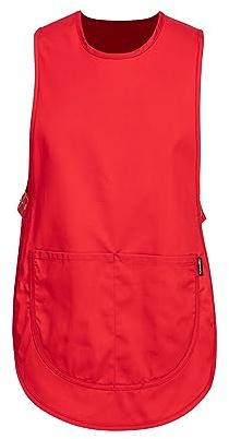 Portwest S843 Chaleco de Trabajo Ajustable de Seguridad Rojo, L/XL