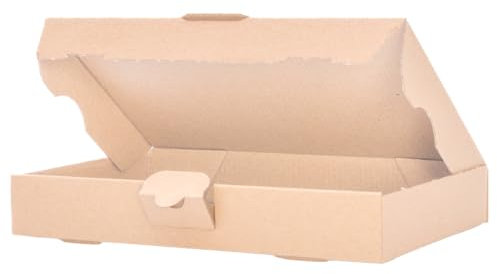 verpacking 400 Maxibriefkartons Versandkartons Faltschachtel Faltkarton Maxibrief 180 x 100 x 30 mm, Braun, MB-0