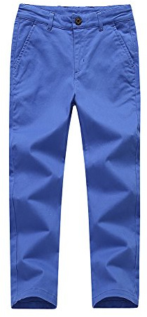 BASADINA Boys Cargo Joggers Pants Elastic Waist Quick Dry Sweatpants School Casual Trousers for Kids with Pockets 7-16 Years