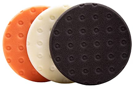 3.5 CCS Foam Pad Kit (Set of 3) Light Cutting, Polishing and Finishing. Fits 3 Backing Plate.