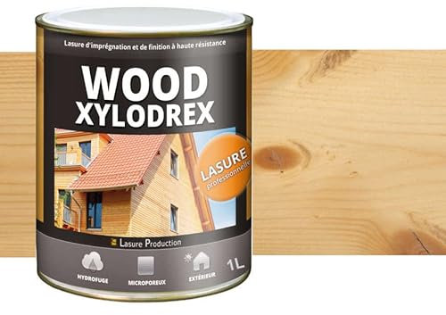 LASURE PROFESSIONNELLE : WOOD XYLODREX-Incolore-Bidon de 1 l