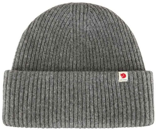 Fjällräven Unisex Fjällräven Heavy Mütze, Grey, One Size