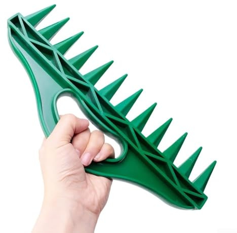 Dibber - Strumento per piantare, perforatore per semina, per orto, terreno, efficiente, spaziatura delle piante, trapianto, piantagione