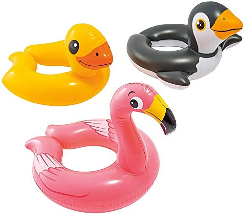 Intex Schwimmhilfe - Animal Split Ring - 62 - 64 cm - Für 3-6 Jahre - Modell Sortiert