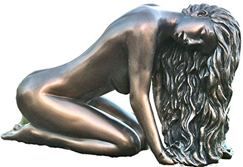Art Deco 'Suggestion' Nude Female Bronze Figure Nouveau