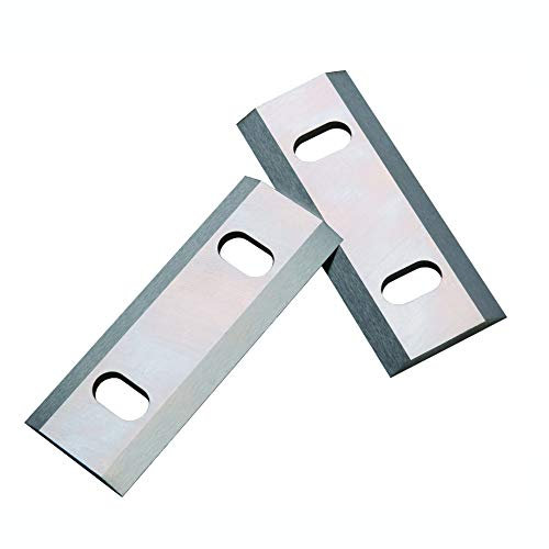 SPEED FORCE Lot de 2 lames de rechange double face pour déchiqueteuse à bois FM6DD