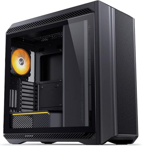 Jonsbo D500 E-ATX Big-Tower Gehäuse, Vidrio Templado - Negro