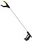 Best House | Litter Picker Grabber Reacher Tool | 1Pc | Aluminium Rubbish Pick Up Tool | Ergonomic Handle Rotating Head | Anti-Slip Grip Disabled Mobility Reaching Aids Multi use Reach Extend Tool