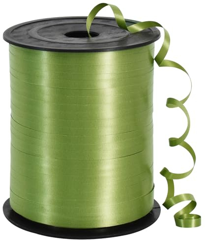 TONIFUL 500 Yards Curling Ribbon-Balloon Ribbon-Balloon String for Art&Craft Decor,Gift Wrapping,Ribbons and Bows for Christmas New Year Birthday Gifts Graduation Supplies (Deep Green)