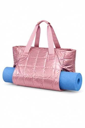 Bolsa Tote para Esterilla de Yoga Acolchada con Soporte para Esterilla