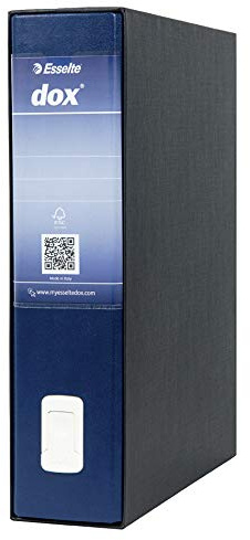 Esselte Dox 1 Class Box Lever Arch File, A4. Dark Blue