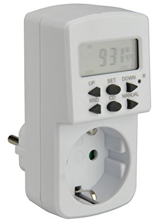 UNITEC 214002 Temporizador semanal digital para interiores