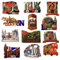 12 London souvenirs metal fridge magnets British Union Jack England magnet