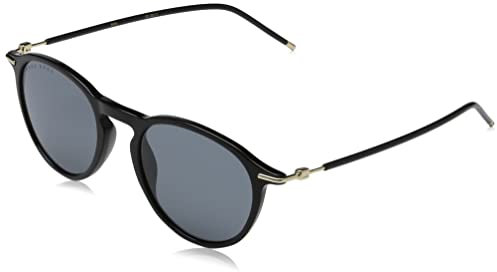 HUGO BOSS Herren Boss 1309/S Sonnenbrille, Schwarz Gold, 50