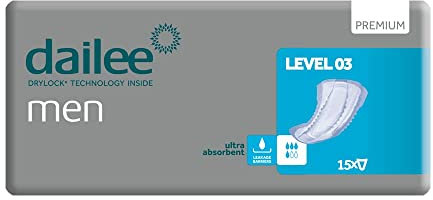 Dailee Men Premium Level 3 Inkontinenzeinlagen, 180 Stück