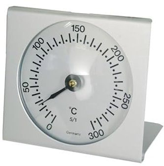 LUTH Premium Profi Parts Tfa-Dostmann 14.1004.55 Thermomètre de four gradué 0-300 °C Ø 60 mm