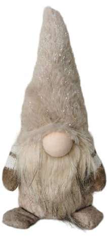 Goldbach Weihnachtswichtel 25cm Weihnachtsdeko beige braun Wichtel Weihnachten Deko Wichtel Figuren Stoff Plüsch