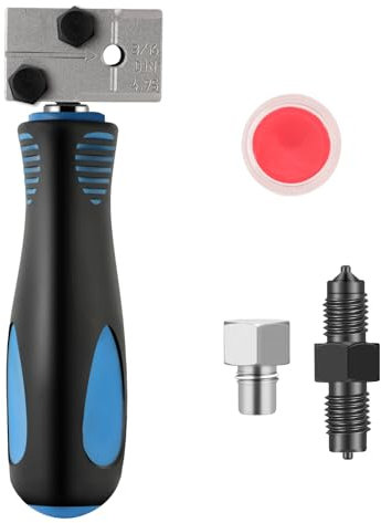 WODHMIEY 3/16 Zoll Rohrweiterungswerkzeug, Handbördelwerkzeug 4,75 mm, für Klimaanlagen, Fahrzeugleitungen, effizientes Design, langlebig, quadratische Rohre, kompakt und leicht Long