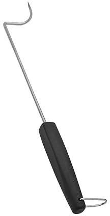 BESTonZON 1pièce Fourche à Barbecue Acier avec Poignée Ustensile De Cuisine pour Brochettes Et Steaks Plein Air